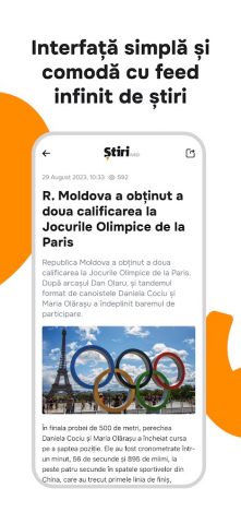 Stiri.md — Știri din Moldova для Android — скриншот 3