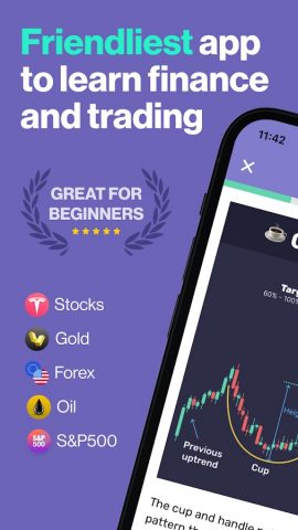 Stock Market Simulator Game для Android — скриншот 1