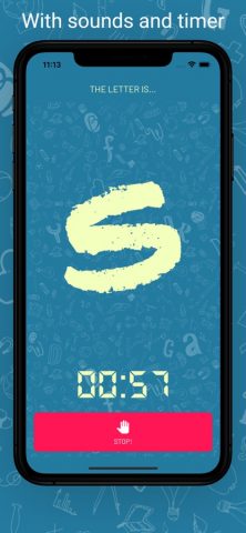 Stop! Random letter generator для iOS — скриншот 4