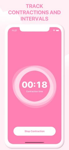 Storky — Contraction Timer для iOS — скриншот 2