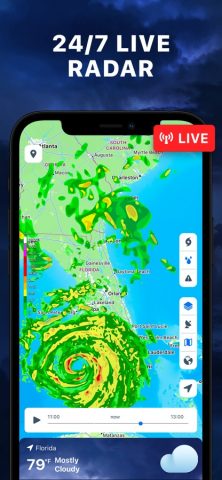 Storm Tracker° для iOS — скриншот 2