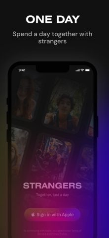 Strangers для iOS — скриншот 2