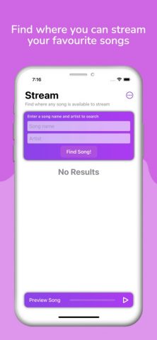 Stream — Find your music для iOS — скриншот 1