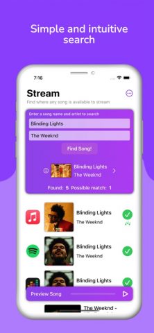 Stream — Find your music для iOS — скриншот 2