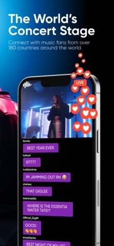 Stream LIVE Music Events для iOS — скриншот 4