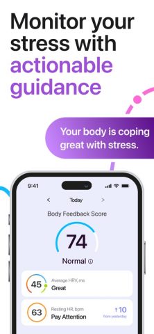 Stress Monitor for Watch для iOS — скриншот 3