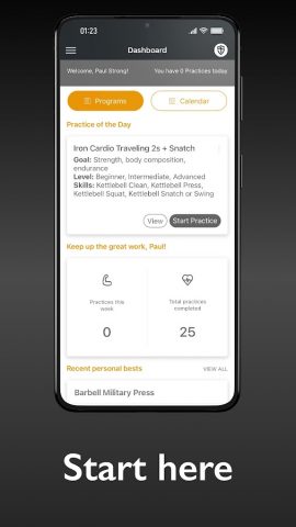 StrongFirst для Android — скриншот 3