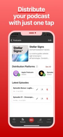 Studio for Podcast для iOS — скриншот 2