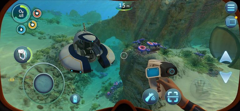 Subnautica для Android — скриншот 1