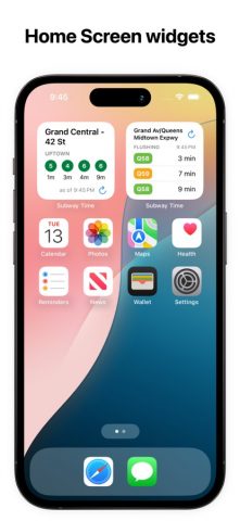 Subway Time NYC для iOS — скриншот 3