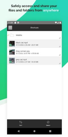 SugarSync для Android — скриншот 3