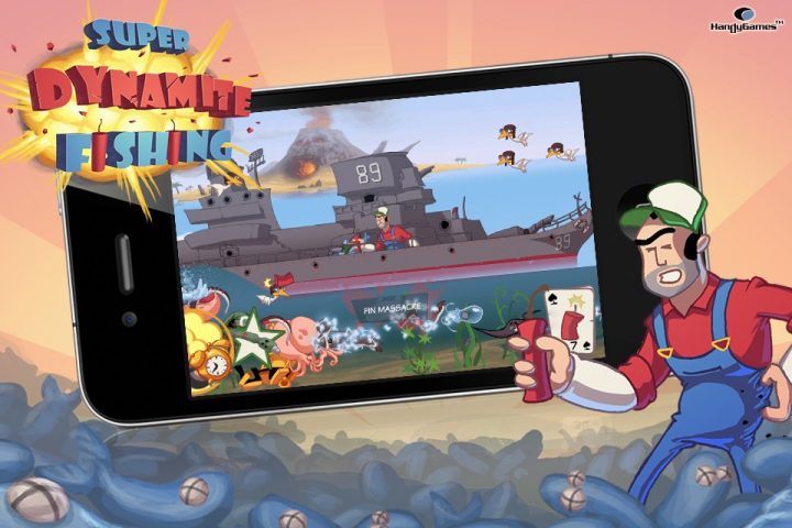 Super Dynamite Fishing для iOS — скриншот 3