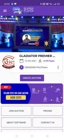 Super Player Auction для Android — скриншот 1