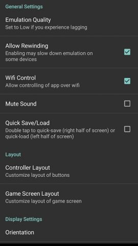 Super8Plus (nES/FC Emulator) для Android — скриншот 5