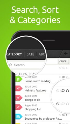 SuperNote Notes Recorder+Photo для iOS — скриншот 3