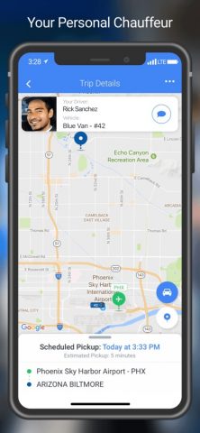 SuperShuttle для iOS — скриншот 4