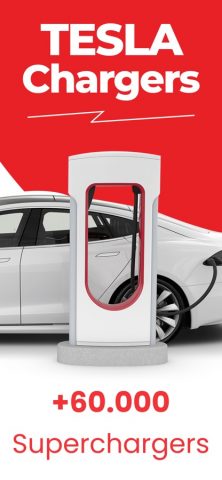 Supercharger map for Tesla для iOS — скриншот 1