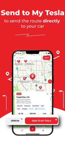 Supercharger map for Tesla для iOS — скриншот 4