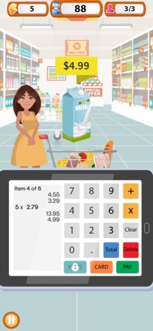 Supermarket Cashier Simulator для iOS — скриншот 4