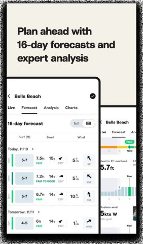Surfline: Wave & Surf Reports для Android — скриншот 3