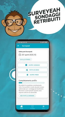 Surveyeah для Android — скриншот 1
