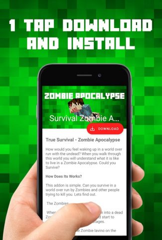 Survival Zombie Apocalypse для Android — скриншот 1