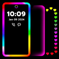 Светиться экран и ободок: Edge для Android