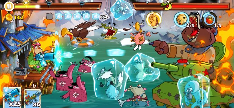 Swamp Attack 2 для iOS — скриншот 2