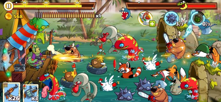 Swamp Attack 2 для iOS — скриншот 3