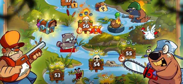 Swamp Attack 2 для iOS — скриншот 4