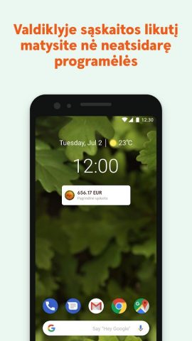 Swedbank Lietuva для Android — скриншот 4