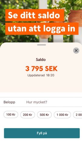 Swedbank privat для Android — скриншот 2