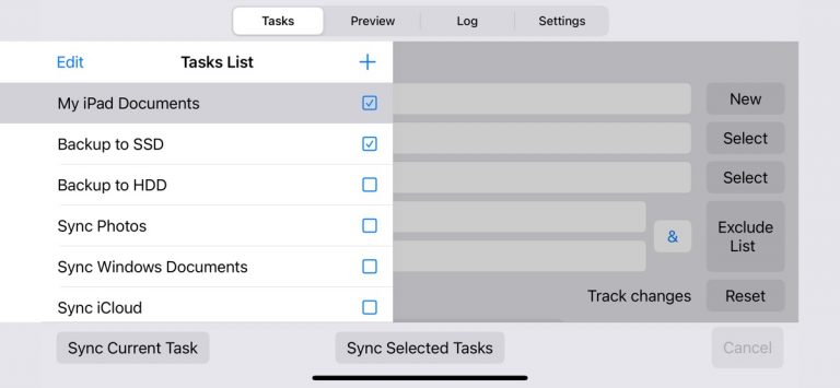 Sync Folders для iOS — скриншот 3