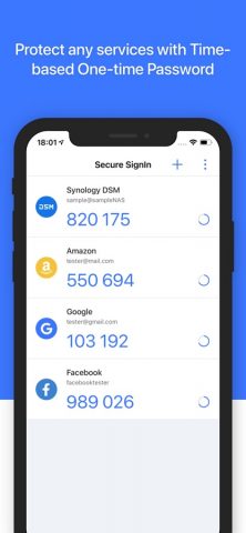 Synology Secure SignIn для iOS — скриншот 3