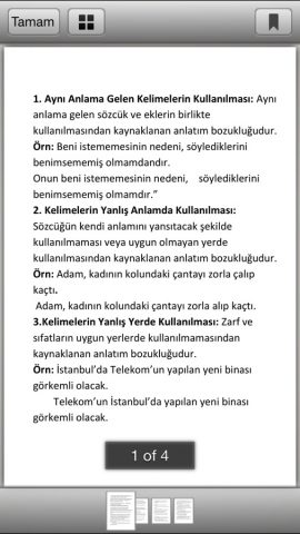 Türkçe Dersi — Özet для iOS — скриншот 3