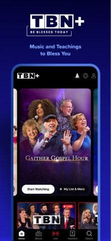 TBN+ Christian Streaming для iOS — скриншот 1