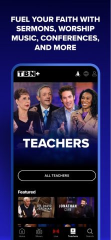 TBN+ Christian Streaming для iOS — скриншот 3