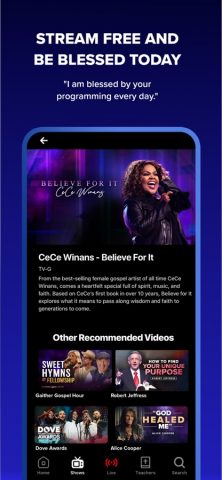 TBN+ Christian Streaming для iOS — скриншот 5