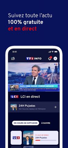 TF1 INFO — LCI : Actualités для Android — скриншот 2
