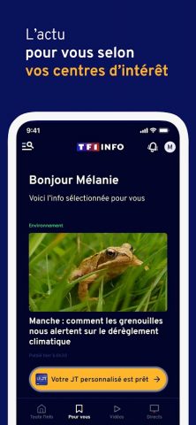 TF1 INFO — LCI : Actualités для Android — скриншот 3
