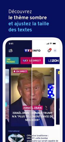 TF1 INFO — LCI : Actualités для Android — скриншот 5