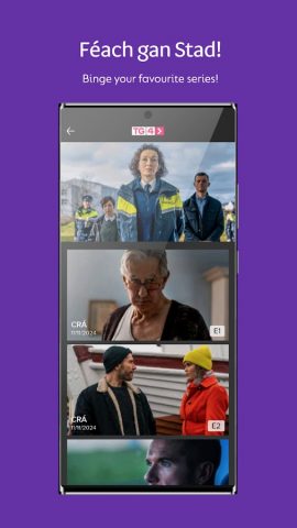 TG4 Player для Android — скриншот 2