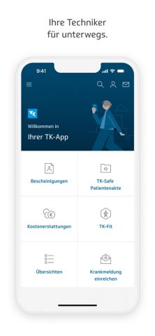 TK-App для iOS — скриншот 1