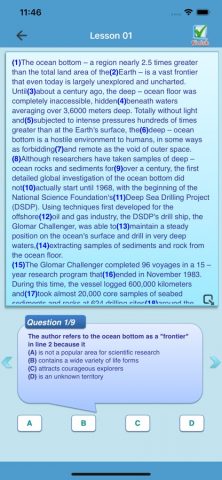 TOEFL Practice Test + для iOS — скриншот 4