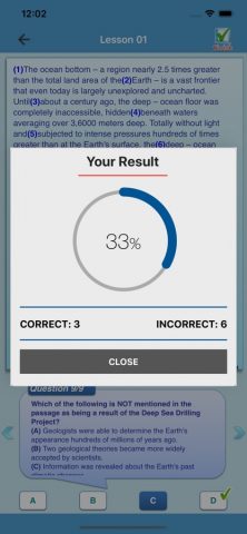 TOEFL Practice Test + для iOS — скриншот 5