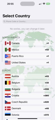 TPN — Temporary Phone Number для iOS — скриншот 2