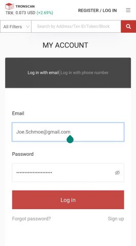 TRON Explorer (by Tronscan) для Android — скриншот 2