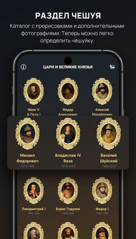 Царские монеты, Чешуя, Дирхемы для Android — скриншот 4