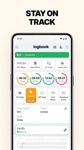 ELD APP (by TT ELD) для Android — скриншот 1