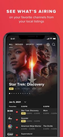 TV Guide: Streaming & Live TV для iOS — скриншот 2